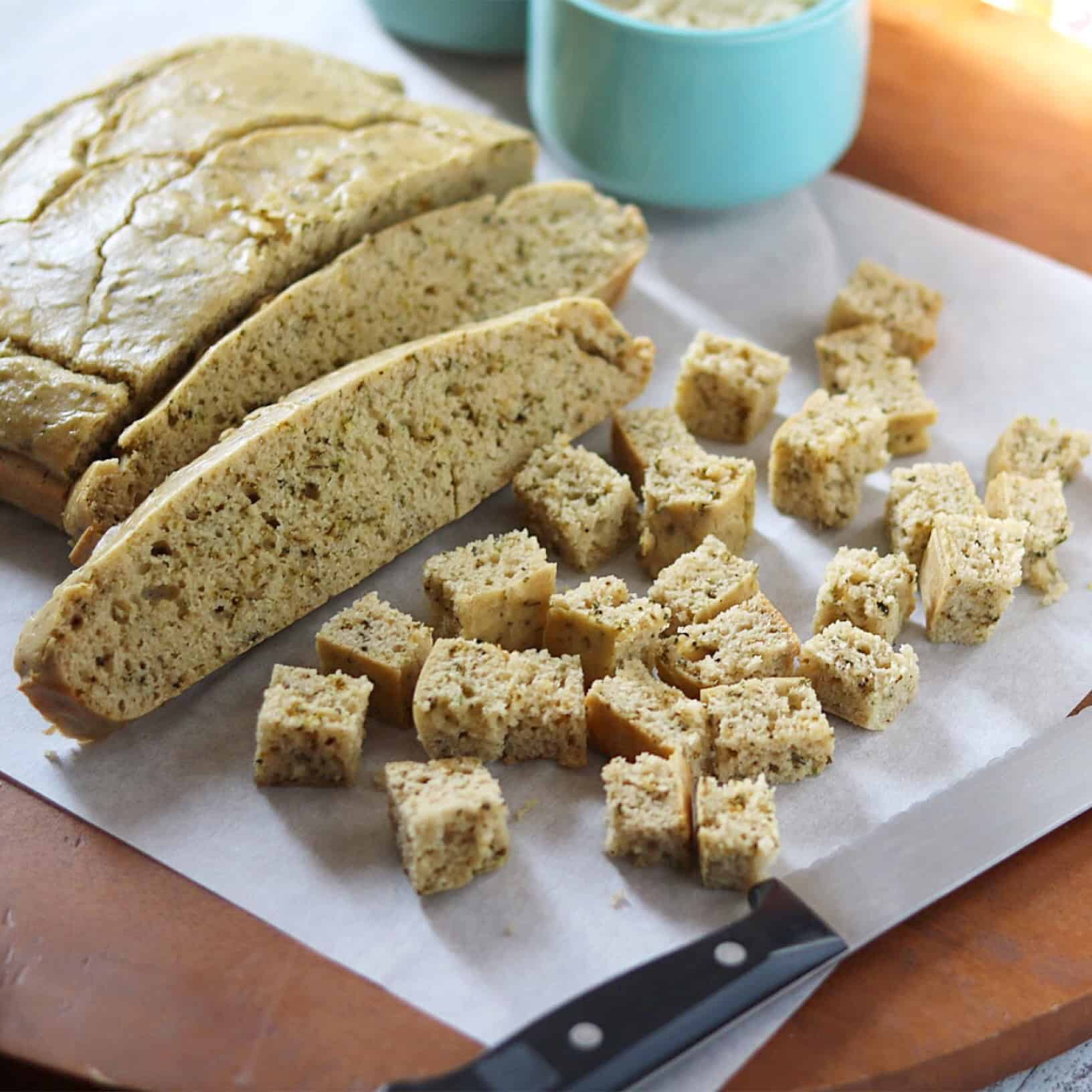 toast bread crumbs in oven