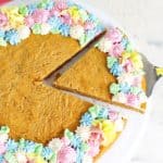 Keto + SCD Peanut Butter Cookie Cake