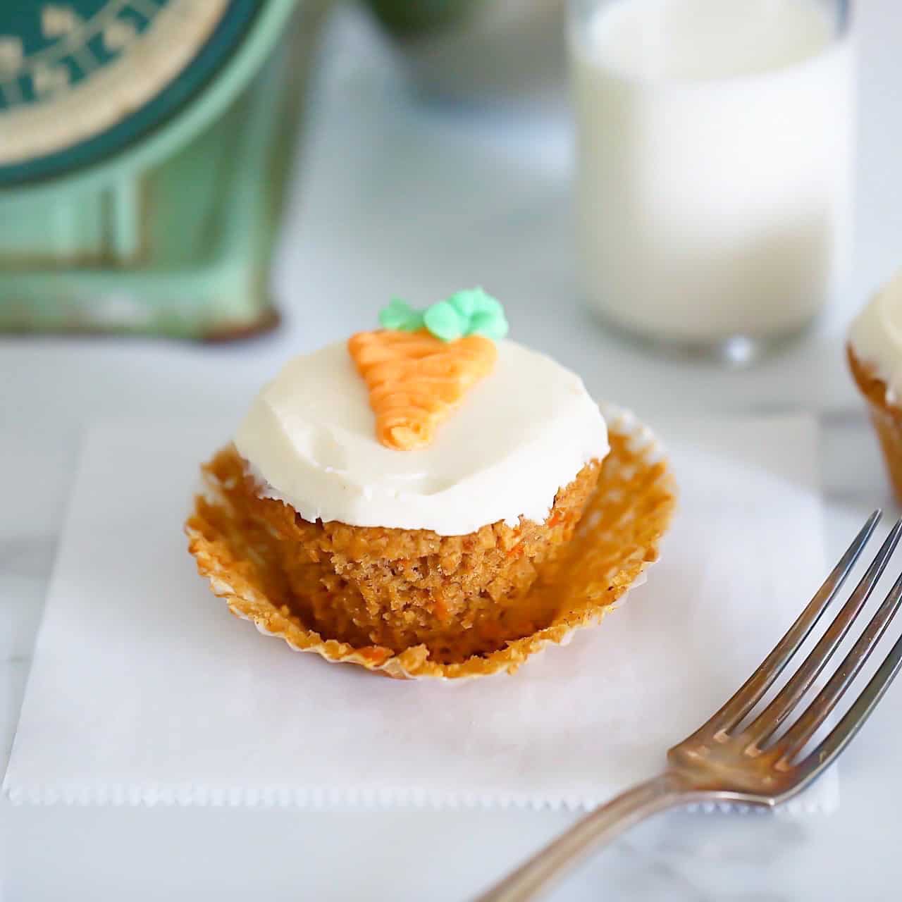 low carb, keto carrot muffins cake, easy breakfast