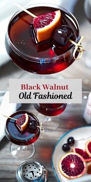 Old Fashioned with Black Walnut Bitters