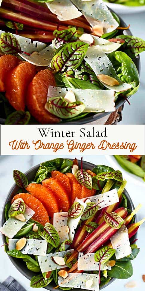 Winter Salad Pinterest Pin