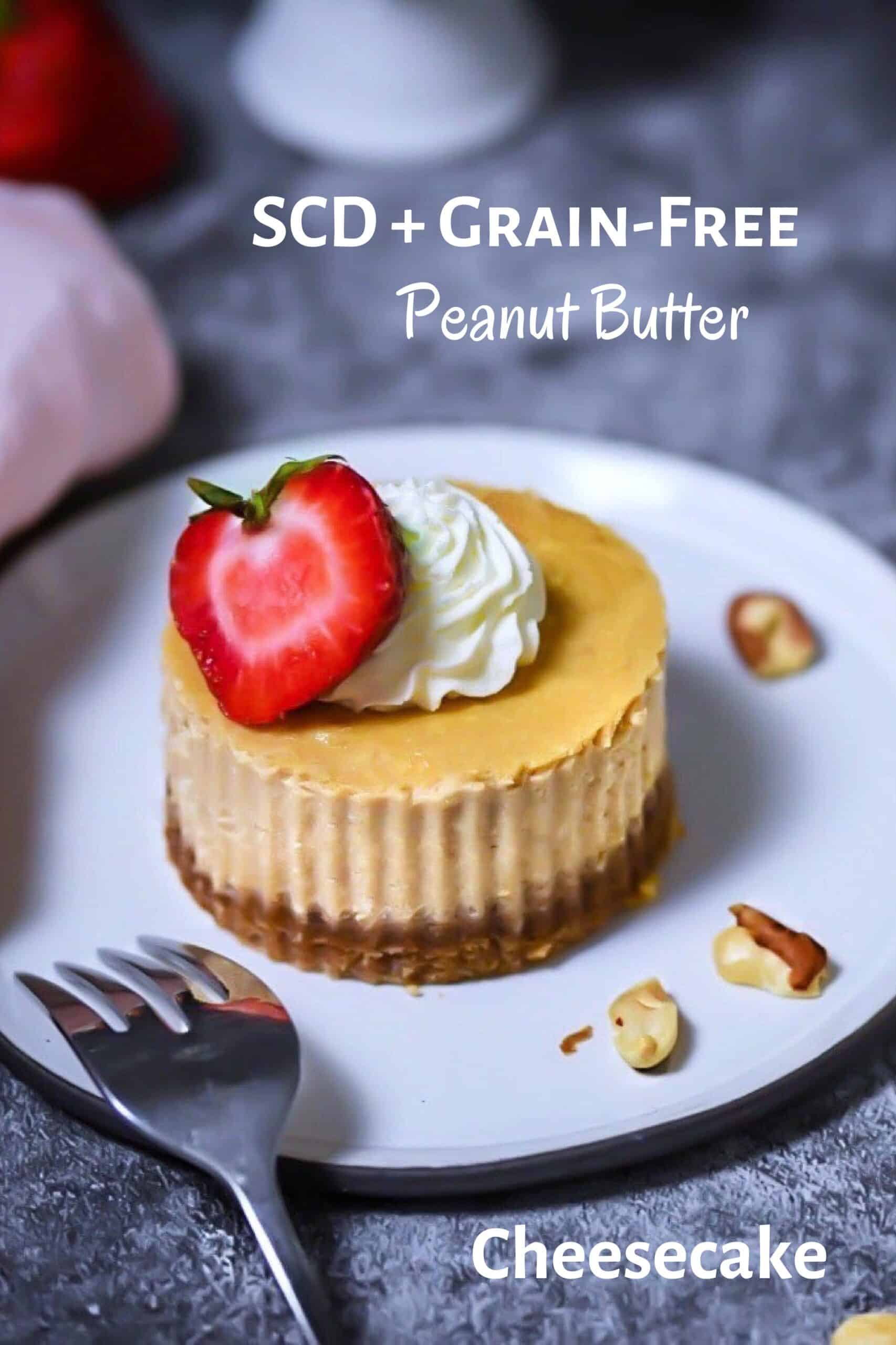 SCD Peanut Butter Cheesecakes
