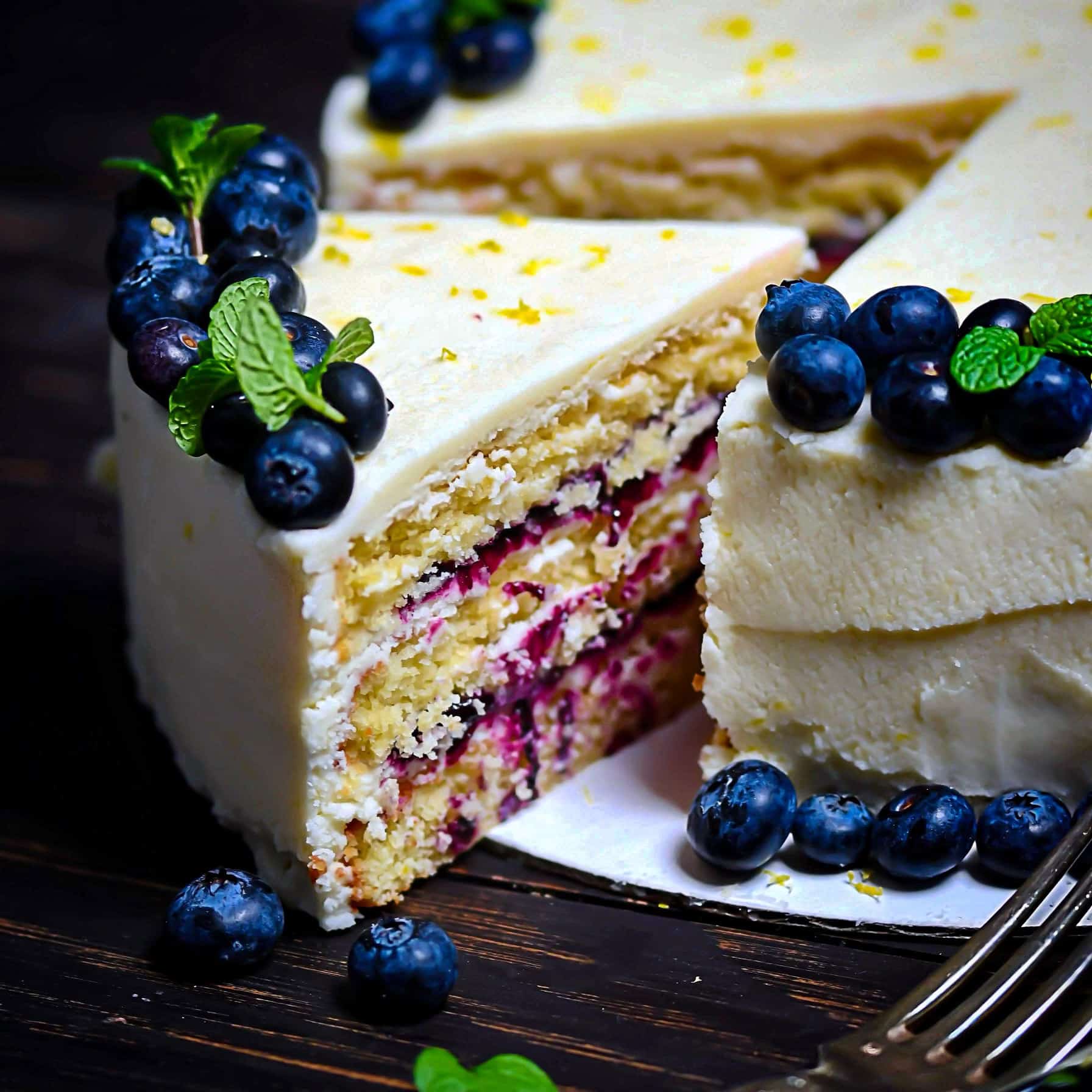 Luscious Low-Carb Lemon Layer Cake